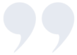 Large, gray quotation marks on a white background—a perfect visual for promoting Lotus Sun Massage appointments or highlighting deep tissue massage near me.